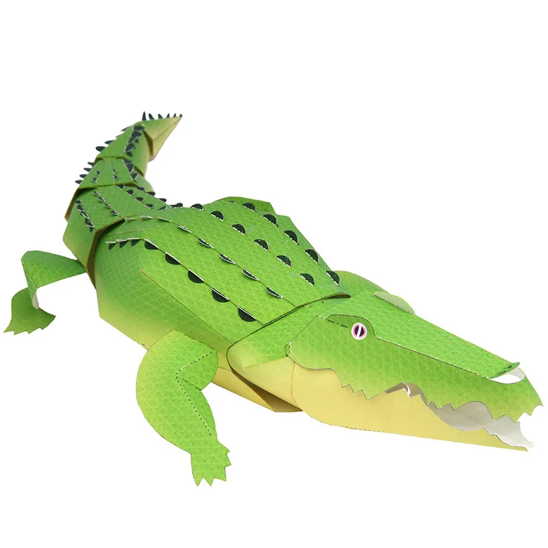 Art And Craft Nature - Cocodrilo plegable Origami Art Mini lindo