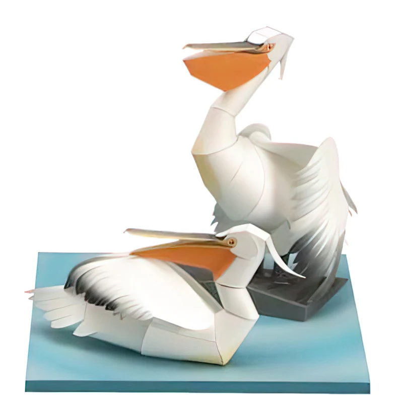 Art And Craft Nature - Arte de origami del pélvicano dálmata