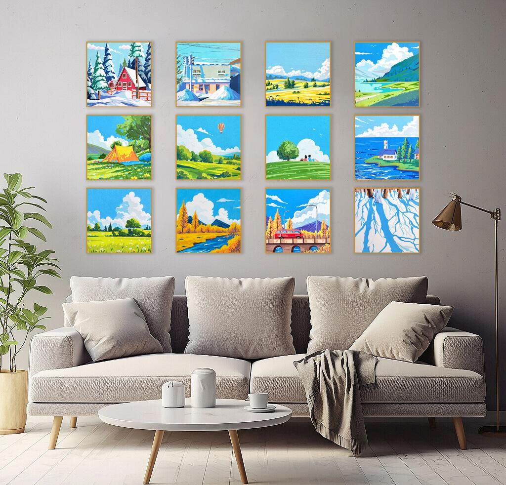 Art And Craft Nature - Kit de Pintura de Diamantes 5D