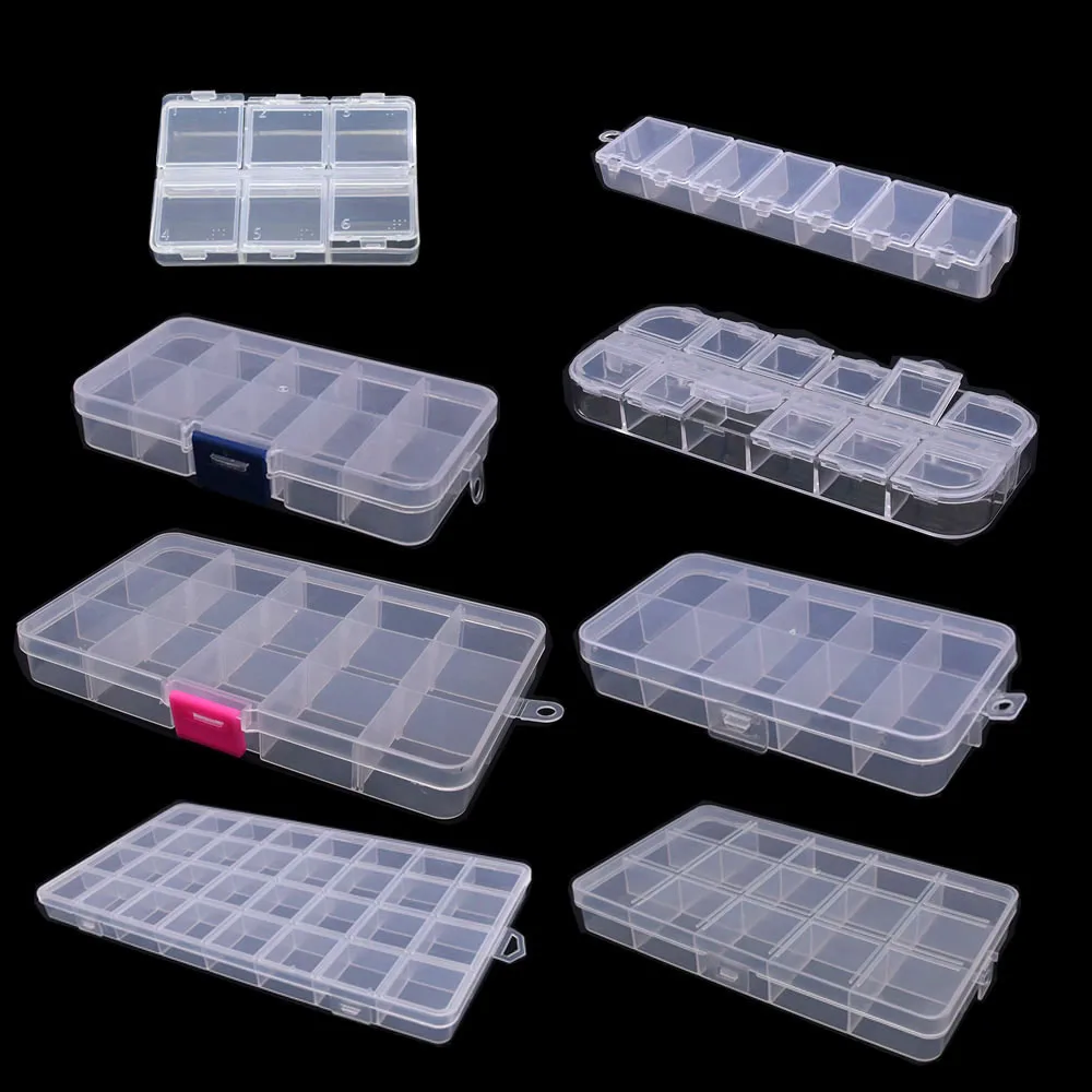 Art Craft Display - Caja de almacenamiento de plástico de