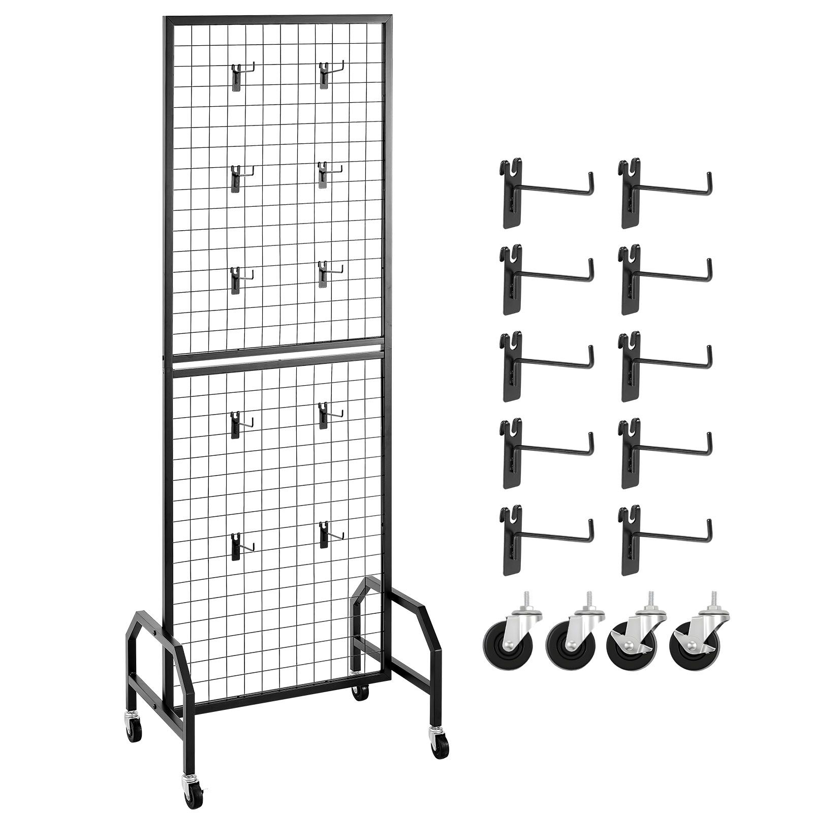 Art Craft Display - Panel de rejilla de pared, estante