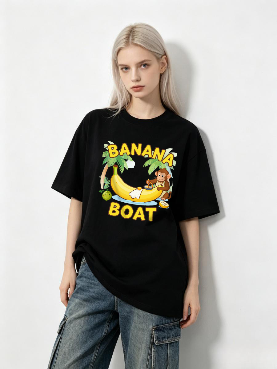 Art Craft Letter T - Camisetas de mujer de algodón slub