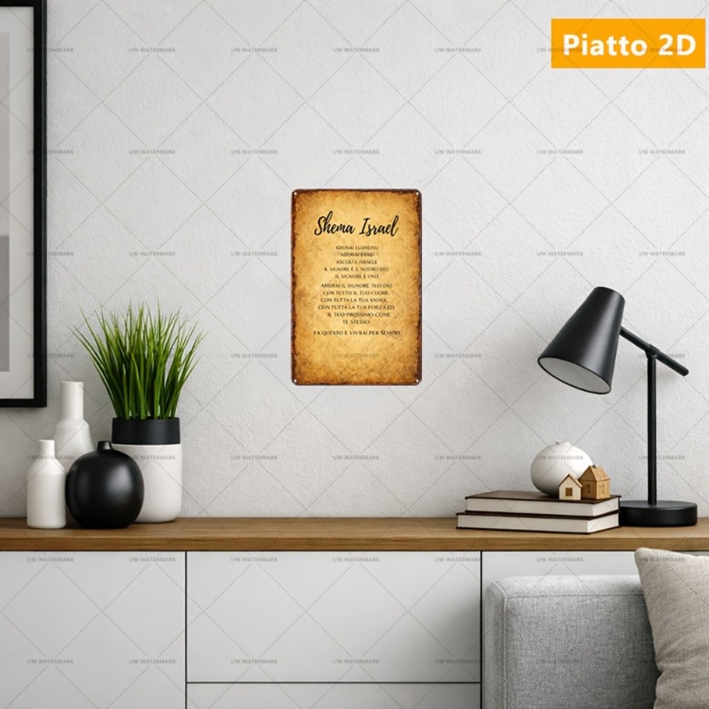 Art & Craft Zone - CIFBUY Letrero Metálico Impermeable de 8x8