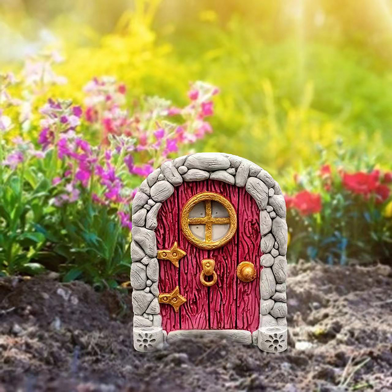 Puerta de hadas en miniatura p - Art And Craft Nature reseña y precio