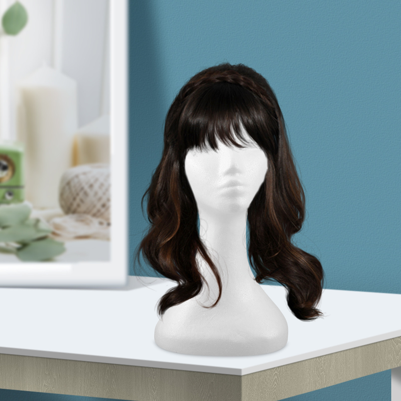 Cabeza de Maniquí Masculina de - Art Craft Display reseña y precio