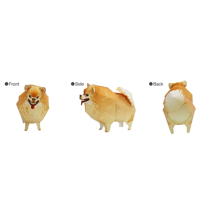 Perro Pomerania plegable Origa - Art And Craft Nature reseña y precio