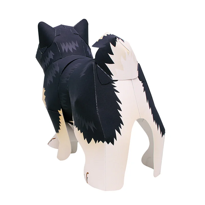 Perro Shiba Inu negro hecho a  - Art And Craft Nature reseña y precio