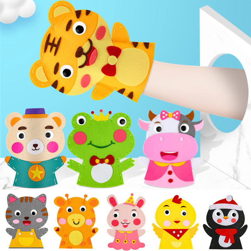 Marioneta de mano de animales  - Art And Craft Nature reseña y precio