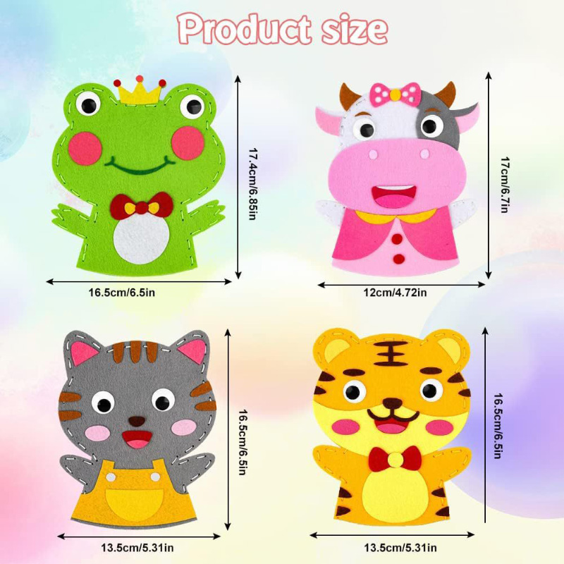 Marioneta de mano de animales  - Art And Craft Nature reseña y precio