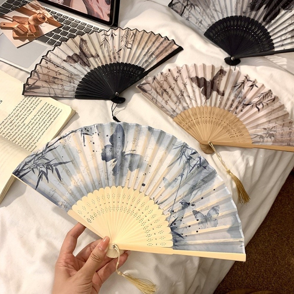 Abanico Plegable Vintage con B - Art And Craft Photos reseña y precio