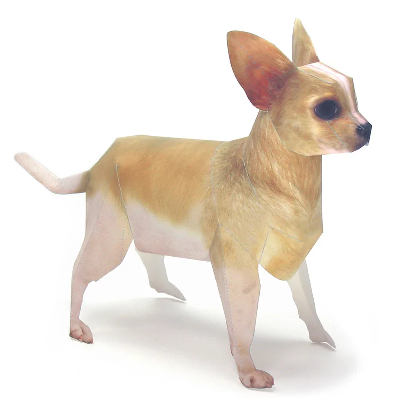 Chihuahua perro Origami arte m - Art And Craft Nature reseña y precio